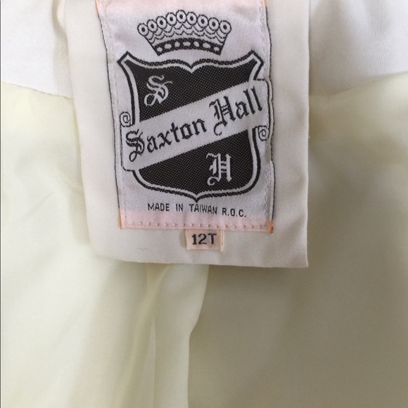 Creamy long lined spring coat by Seaton Hall sz 12 - Picture 3 of 11